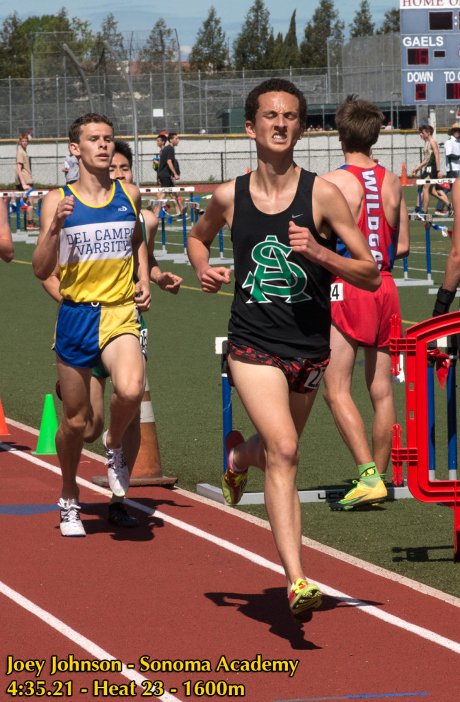 Athlete prepares for pole vault on a track with others watching.