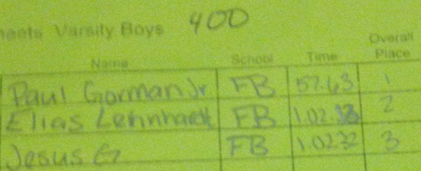 Athlete prepares for pole vault on a track with others watching.